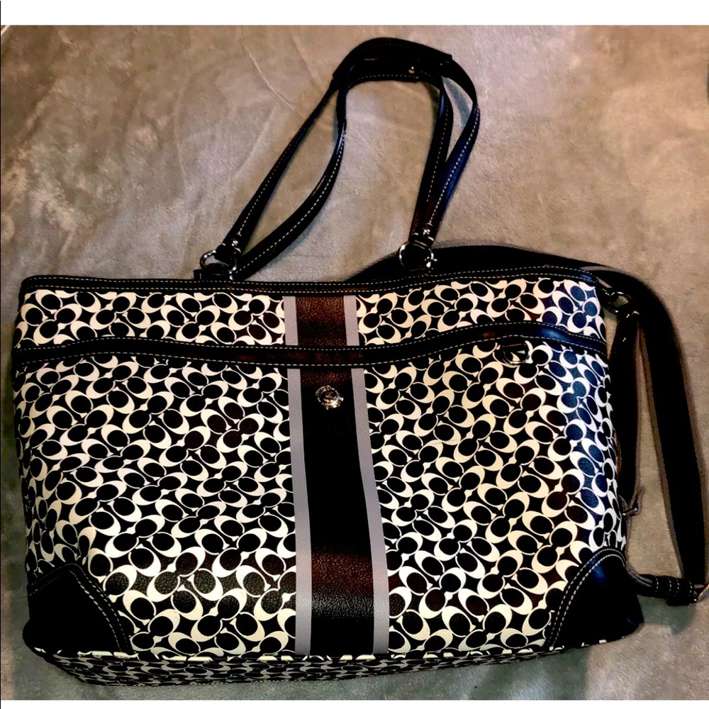 Authentic Coach diaper bag